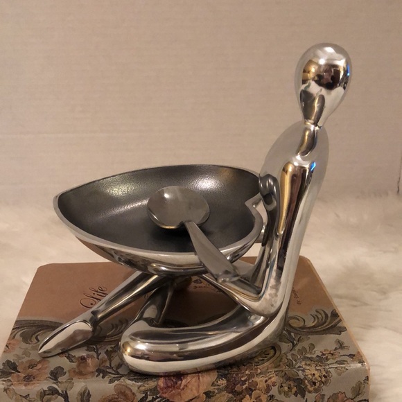 Inspired Generations Human Figure Heart Dish with Spoons - Picture 5 of 11